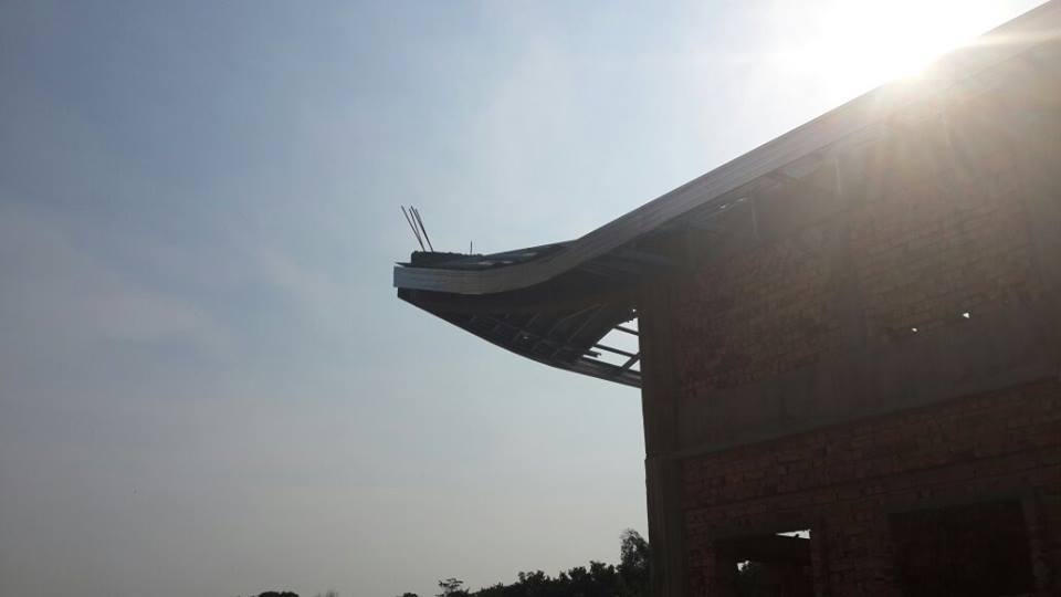 Masjid Bercirikan Tamadun Cina roofing project
