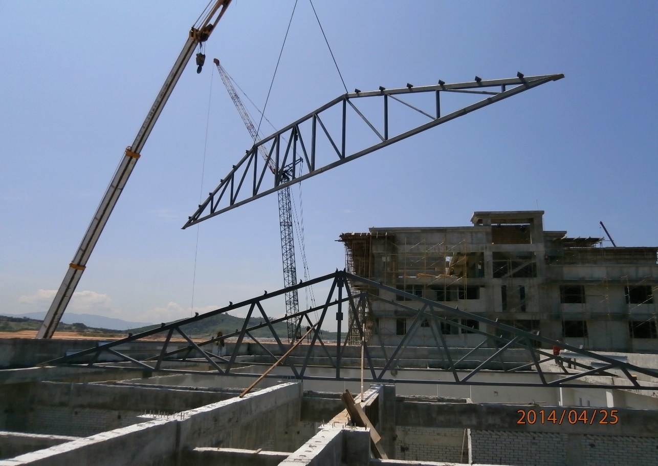 Matrix International School roofing project